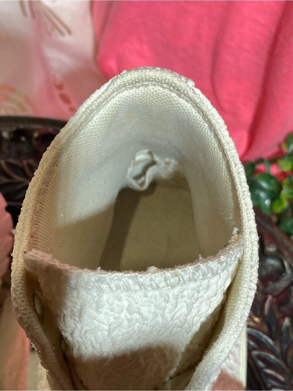 Converse Cream High-Top Canvas Sneakers - Picture 7 of 16